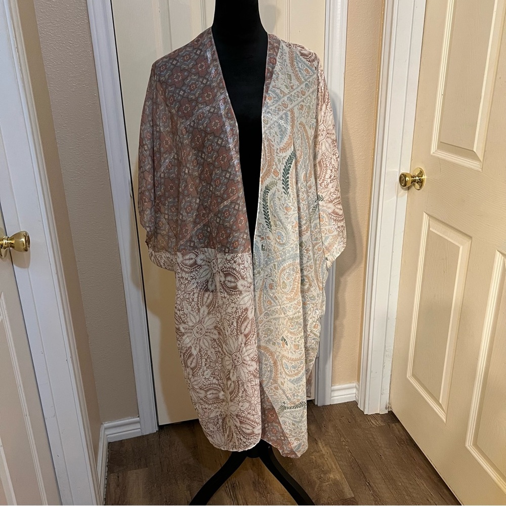 Lane Bryant Boho Kimono Coverup One Size Fits All - New With Tags